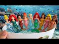 Cute Miniatures Disney Princess Frozen ELSA &amp; Annall! elsa satisfying unboxing Toys