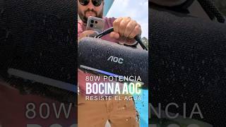 ¿Potencia y resistencia al agua?