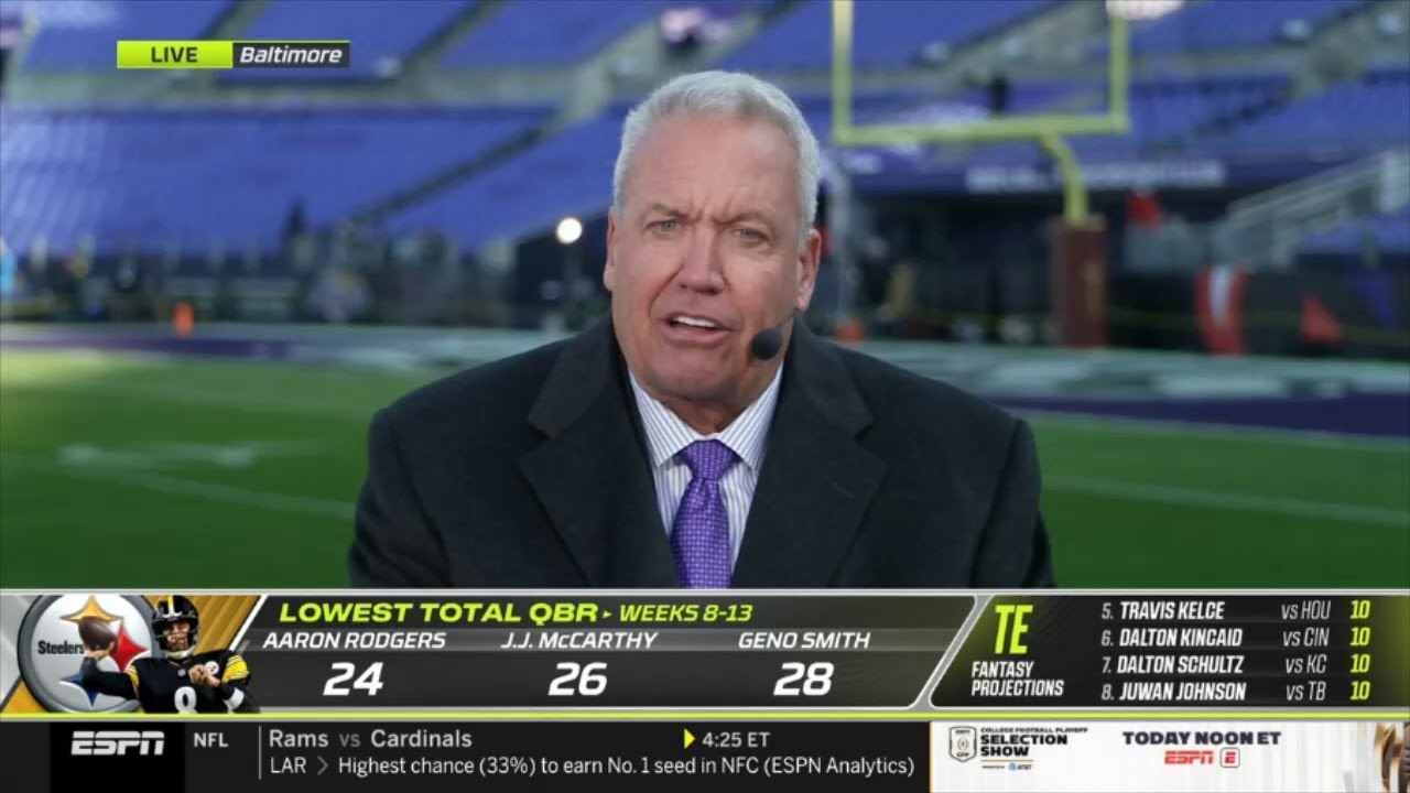 Sunday NFL Countdown | Steelers will show the Ravens why Lamar Jackson is the Top NFL MVP - Rex Ryan