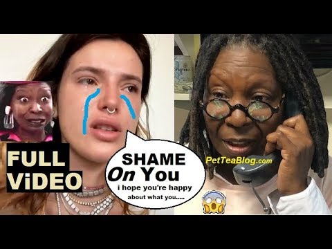 Bella Thorne DRAGS Whoopi Goldberg for Shaming her Leaked Photos (ViDEO