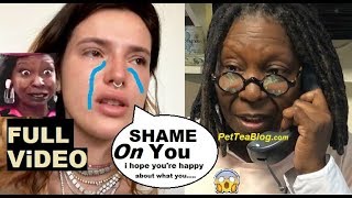 Bella Thorne DRAGS Whoopi Goldberg for Shaming her Leaked Photos (ViDEO) 😮