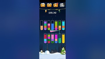 sort the color level 242