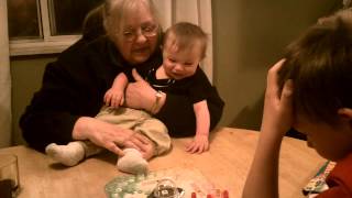 Avery loves trouble - baby giggles