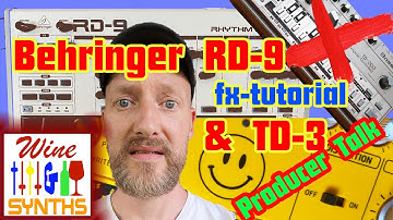 Behringer RD-9 beats and TD-3 jam (Roland TB-303 is broken!)