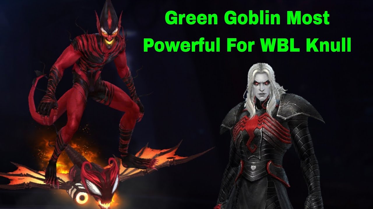 Green Goblin New Uniform Review And WBL Knull Clear Guide - Marvel Future Fight
