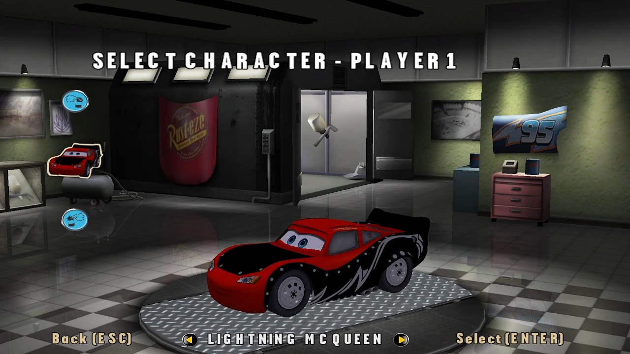 Cars: Ultimate Edition: Heavy Metal McQueen (rework)