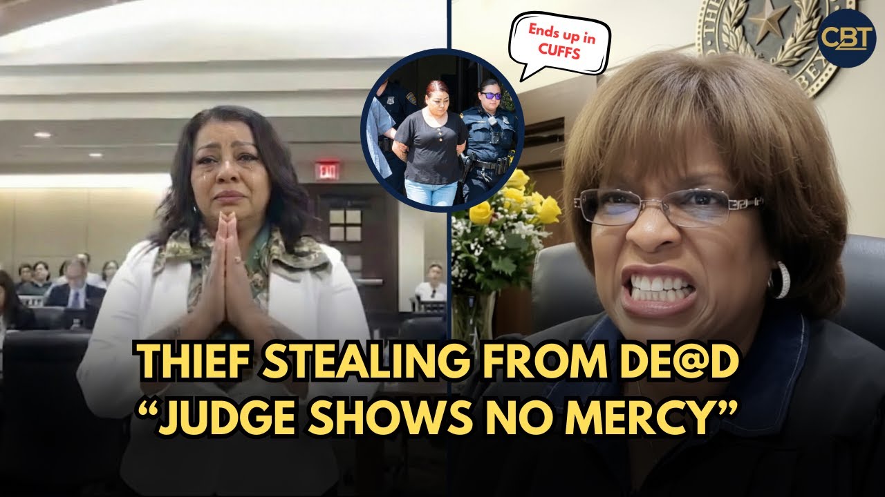 DUMB Thief THOUGHT She Got Away with Stealing from the Ded Judge