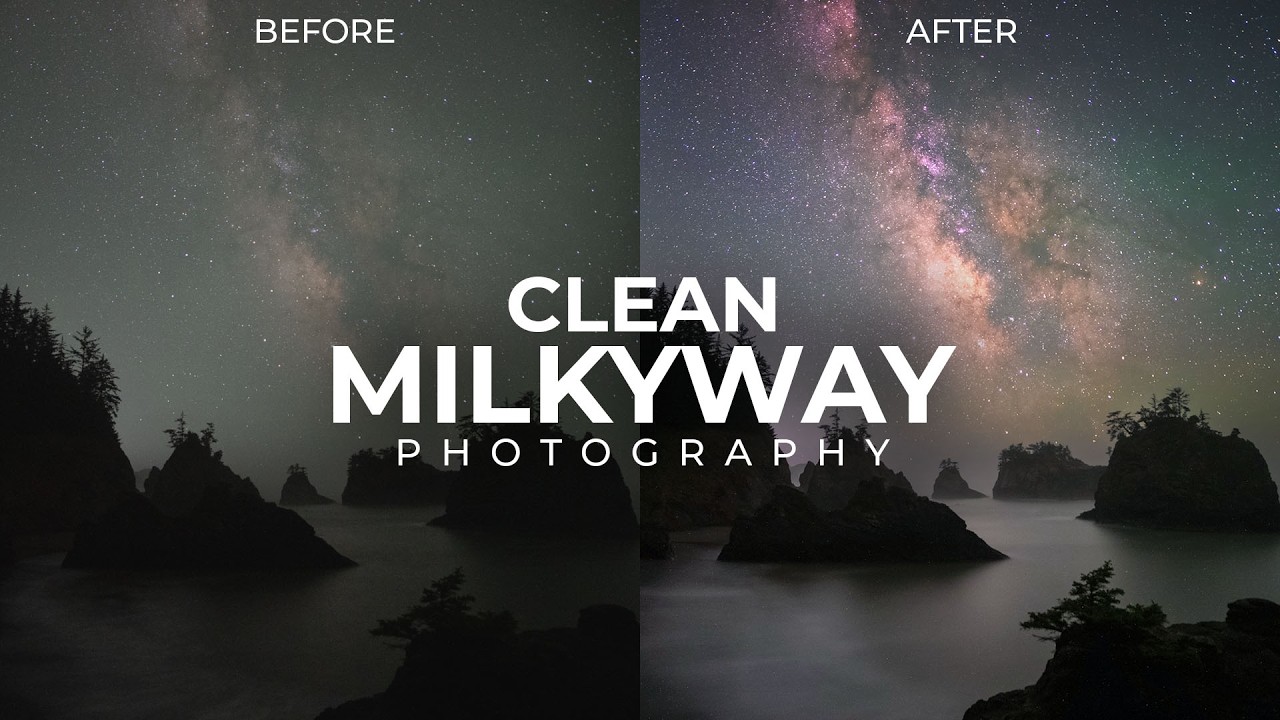 My Go-To Techniques For CLEAN Milky Way Photography (Stacking, Hot Pixel Removal & More)