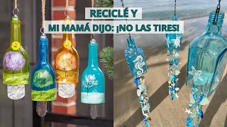 No Tires Nada Y Crea Campanitas De Viento Con Botellas Recicladas
