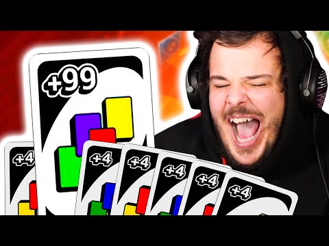 MAKING HIM PICK UP 99 CARDS