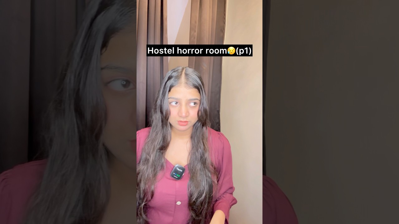 Horror hostel room😰#horror #horrorstories #horrorstory #hauntedhouse #hauntedstories #hostellife