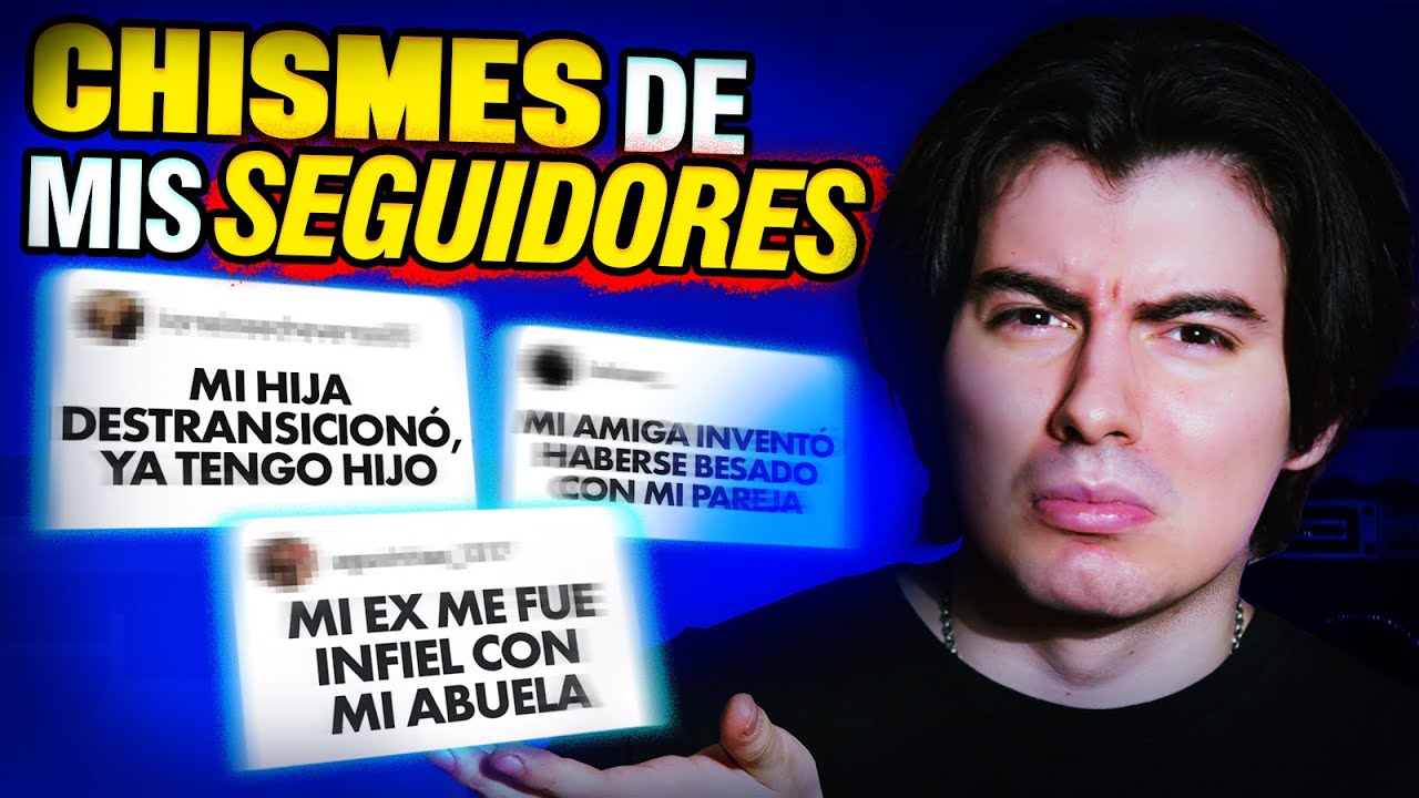 No estaba listo para leer sus chismes 😭 | Reaccionando a chismes de mis seguidores