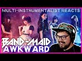 BAND-MAID &#39;Awkward&#39; Musician Reaction | Studio and Live