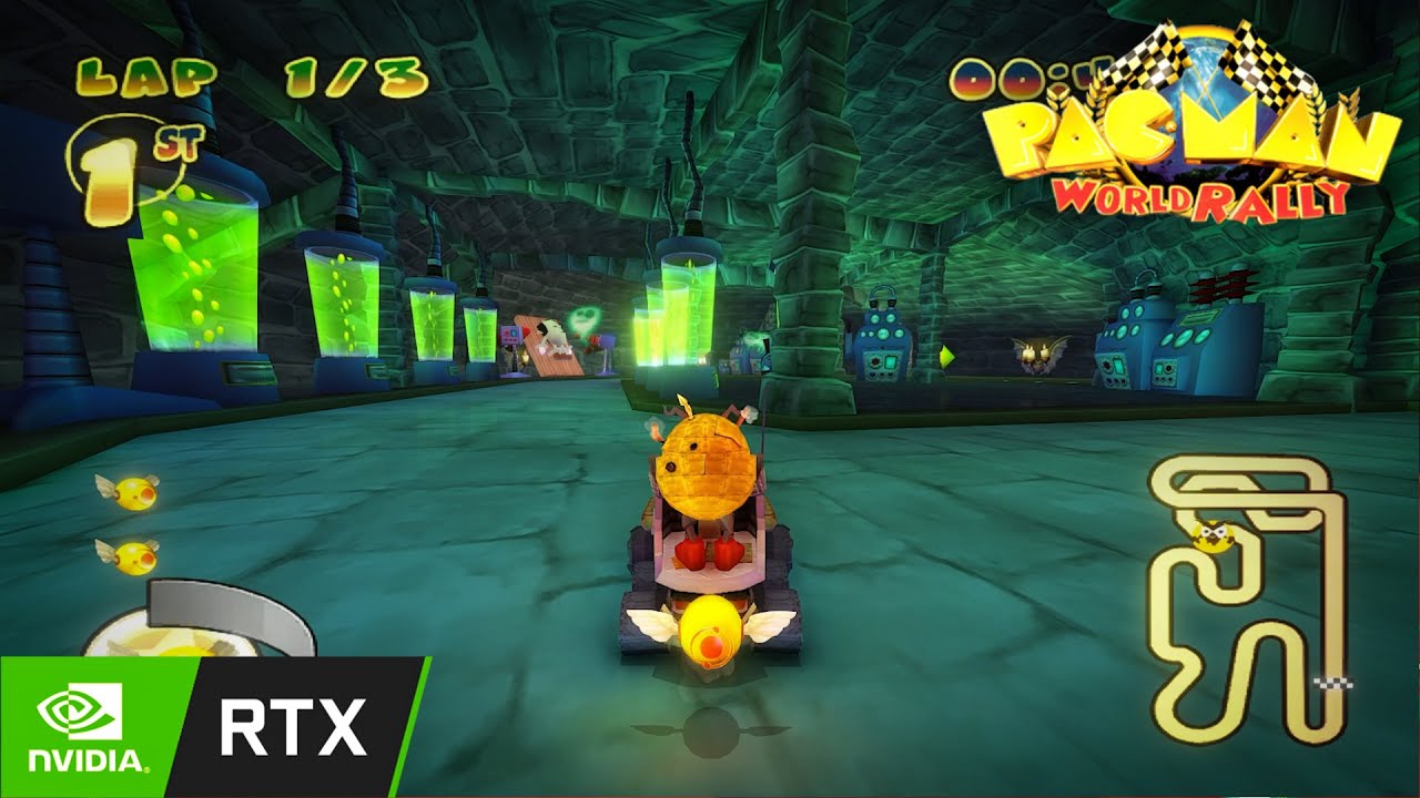 Pacman 3d Rtx RAY TRACING ON - Pacman World Rally RTGI 4K 2160p (RTX Graphics Mod ...