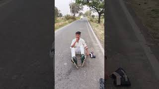 OMG 😂 Girl Vs Boy Skating Public reaction 🤯 #india #inlineskating #rollerskating #1ksubscribers