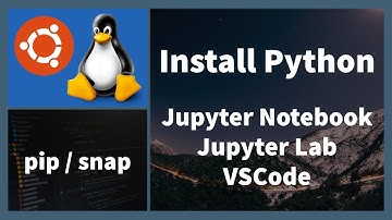 Python 🐍 Jupyter, VSCode Install