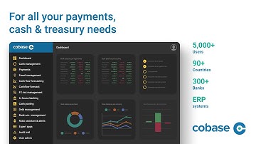 Single point of access for all your payments, cash & treasury needs