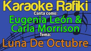 Eugenia León & Carla Morrison - Luna De Octubre Karaoke Demo