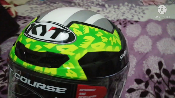 KYT TT-COURSE TONY ARBOLINO REPLICA | Unboxing | ChadTv