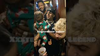 Xxxtentacion's son gekyume onfroy with slump god #shorts