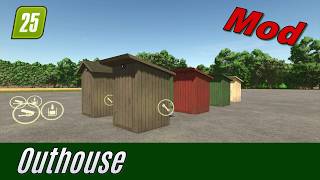 FS25 Mod Presentation: Outhouse