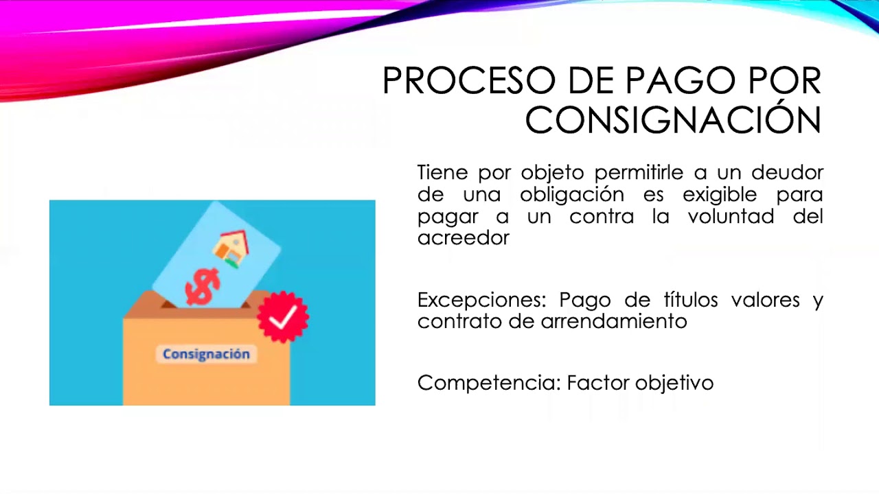 Procesal Civil Proceso de Rendición de cuentas y Pago por consignación