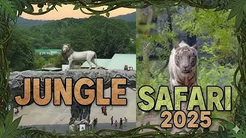 Jungle Safari - Statue of Unity tour guide l Jungle Safari Sardar Patel Zoological Park 2025 | Vlog 