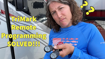 How to Program TriMark Remote Keb Fob