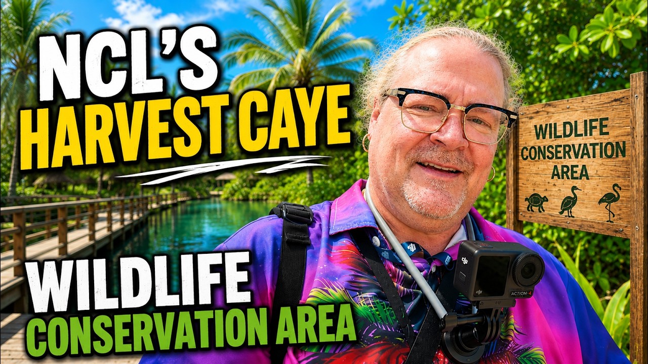 Exploring NCL's Harvest Caye Wildlife Conservation Area in Belize