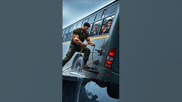 Army Man Saves Passengers from Bus Accident 🚍💪 | True Hero Moment #ai #shorts #army