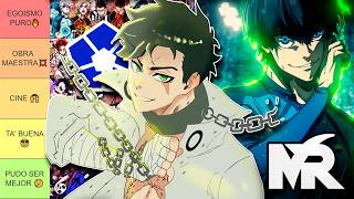 Rankeando TODOS los RAPS de MegaR de BLUE LOCK