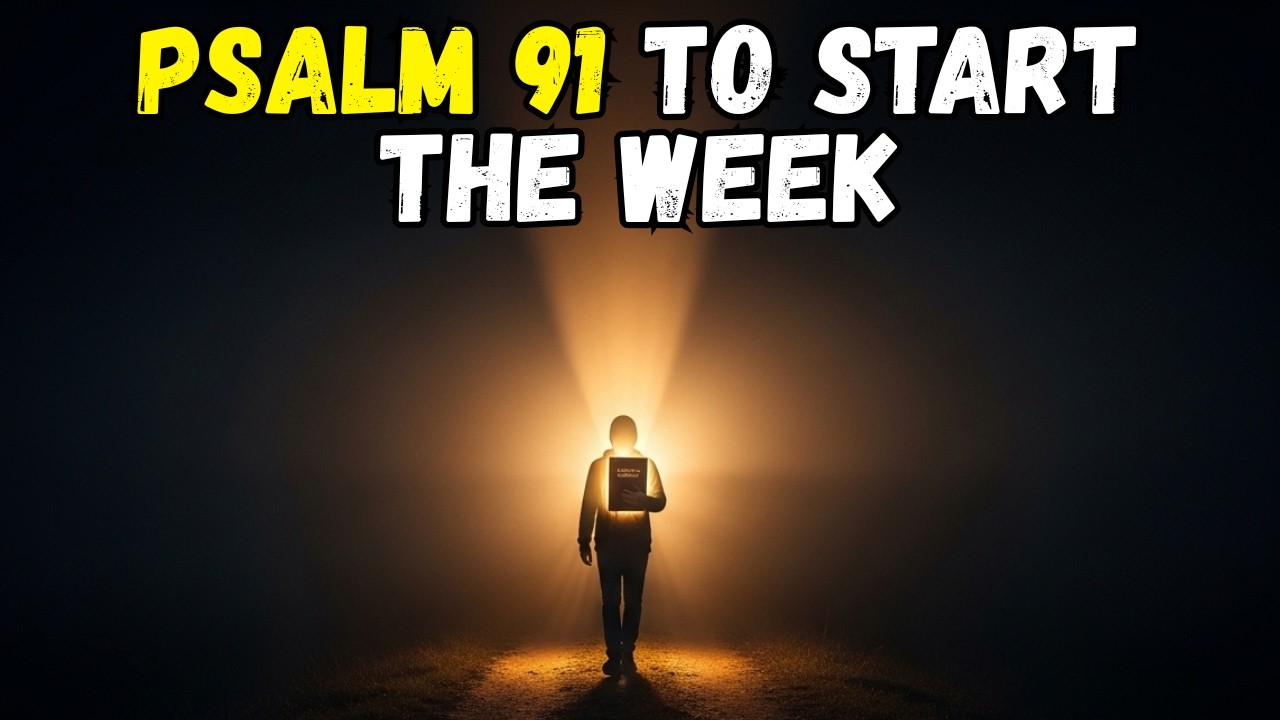 God defends and protects you against the attacks of the enemy - Psalm 91 to start the week.