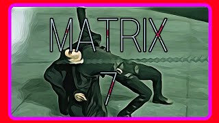 Matrix (1999)- Rooftop Showdown scene reverse