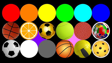 20 Colors Ball Marble Race in Algodoo