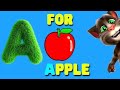 Toddler Favorite ABC Phonic Song, Learn with A for Apple