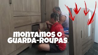 MONTAMOS O GUARDA- ROUPAS / ORGANIZEI A PIA/ COMPREI OS ITENS Q FALTAVAM PRA CASA