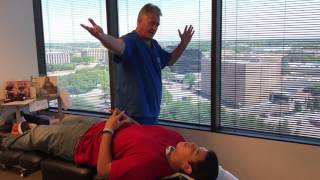 Houston Chiropractor Dr Greg Johnson Adjusting Young Spines May Prevent More Serious Spine Pain