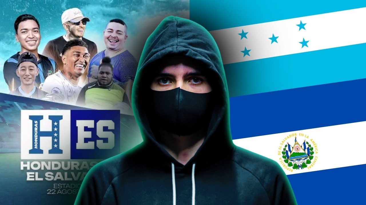 REACCION de los FAMOSOS en el partido de tiktokers HONDURAS vs EL SALVADOR / Lo que no lograste VER