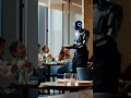 IN THE FUTURE YOUR WAITER WILL BE A ROBOT .