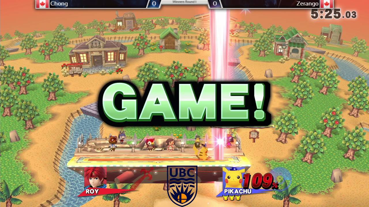 UBC Smash #11: Chong (Roy, Lucina) vs Zerango (Pikachu) - Winners Round 1