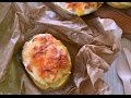 Patatas rellenas de pavo y queso (Receta fácil)