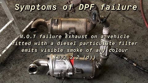 Ford Fiesta 1.5 Diesel particulate filter symptoms replacement video