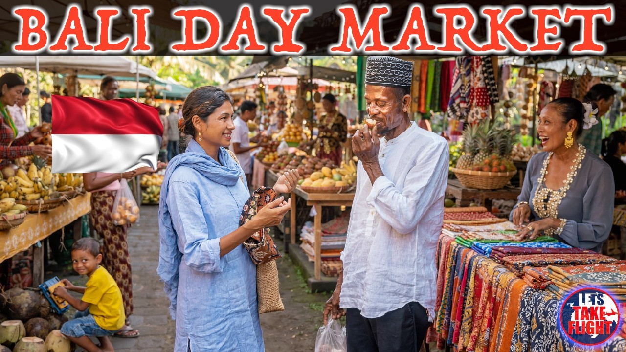 Day Market in Bali (Hindu Culture Explained)
