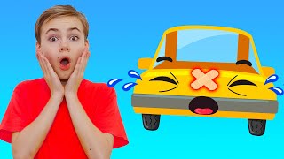 The Boo Boo Car Song Poli And Nick - Kids Songs