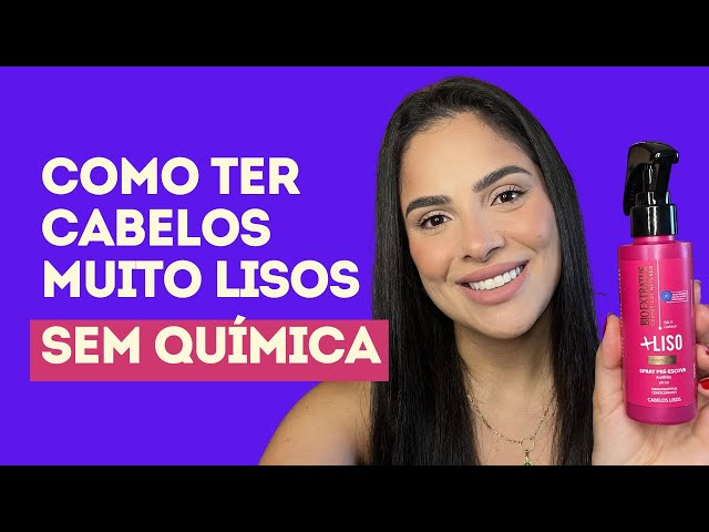 Quer cabelo 3x mais liso sem química? - Naturalmente Bonita