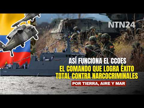 This is how CCOES works, the command that achieves TOTAL SUCCESS against narcocriminals in Colombia