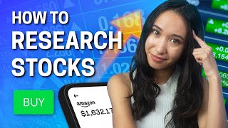 How To Research Stocks BEFORE Investing | How To Pick Stocks For Beginners