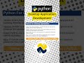 Python Roadmap for desktop app development #python #shorts