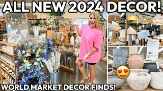 NEW 2024 HOME DECOR FINDS FROM WORLD MARKET!  | New Decor, Furniture, Lighting, Rugs, + MORE!!