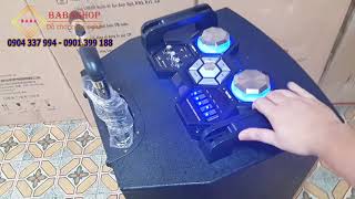Test nhạc loa kéo Kingbass DP 1538, đời mới, công suất khủng. | Loa Keo Kingbass